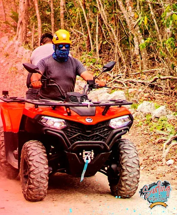 Cuatrimoto por la selva de Tulum