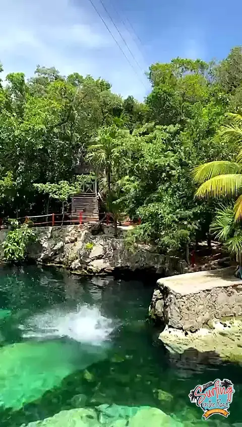Cenote abierto en Casa Tortuga